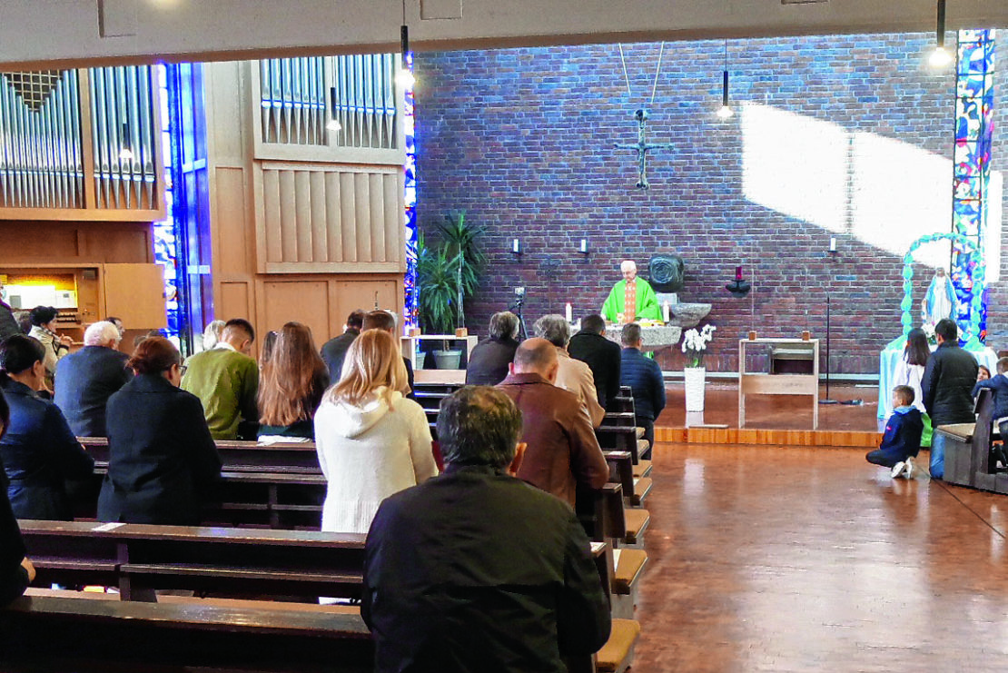Die kroatisch sprechende Gemeinde in Bielefeld trifft sich regelmäßig zum Gottesdienst. (Foto: Kroatisch-Katholische Mission Bielefeld)