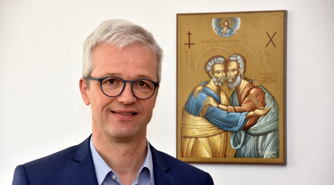 Dr. Johannes Oeldemann ist der Orthodoxie-¬Fachmann im Möhler-¬Institut. (Foto: Martin Schmid)