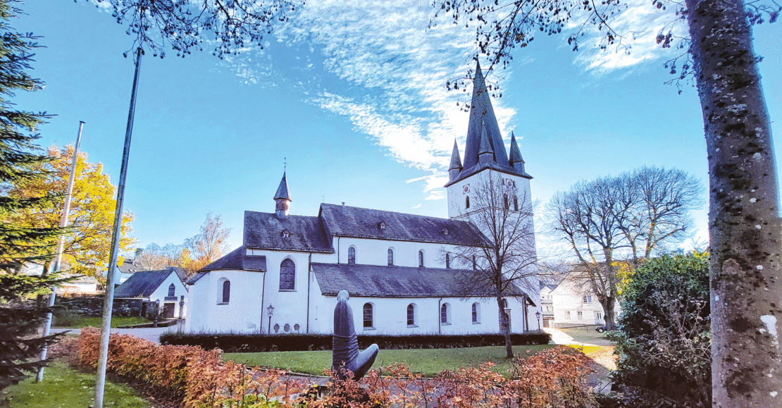 Die St.-Clemens-­Kirche in Drolshagen besteht seit 950 Jahren.