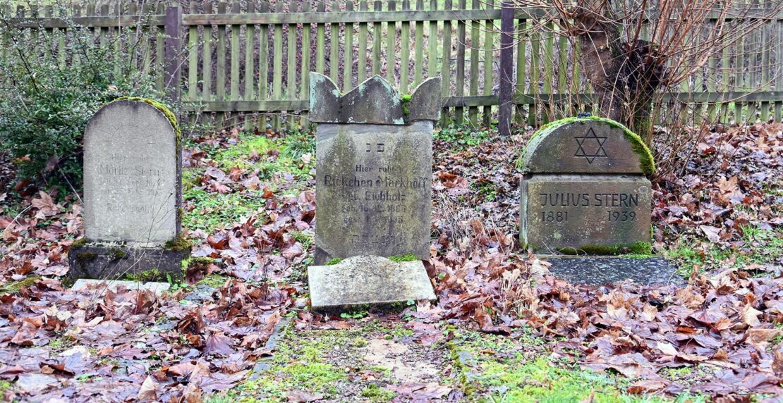 Jüdischer Friedhof in Willebadessen. Gedenken an die Opfer des Holocaust.