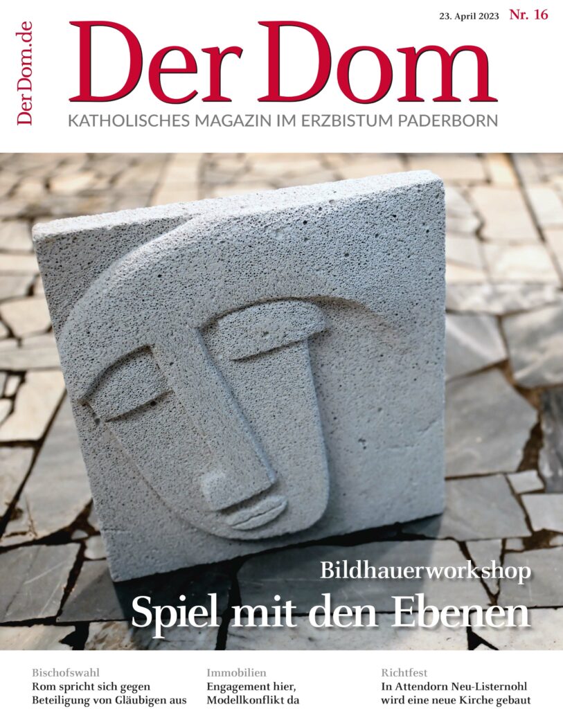 Schauen Sie doch mal in die aktuelle DOM-Ausgabe rein. Dort finden Sie eine Vielzahl an Berichten zur katholischen Kirche im Erzbistum Paderborn, deutschlandweit und auch weltweit. Es lohnt sich bestimmt.
