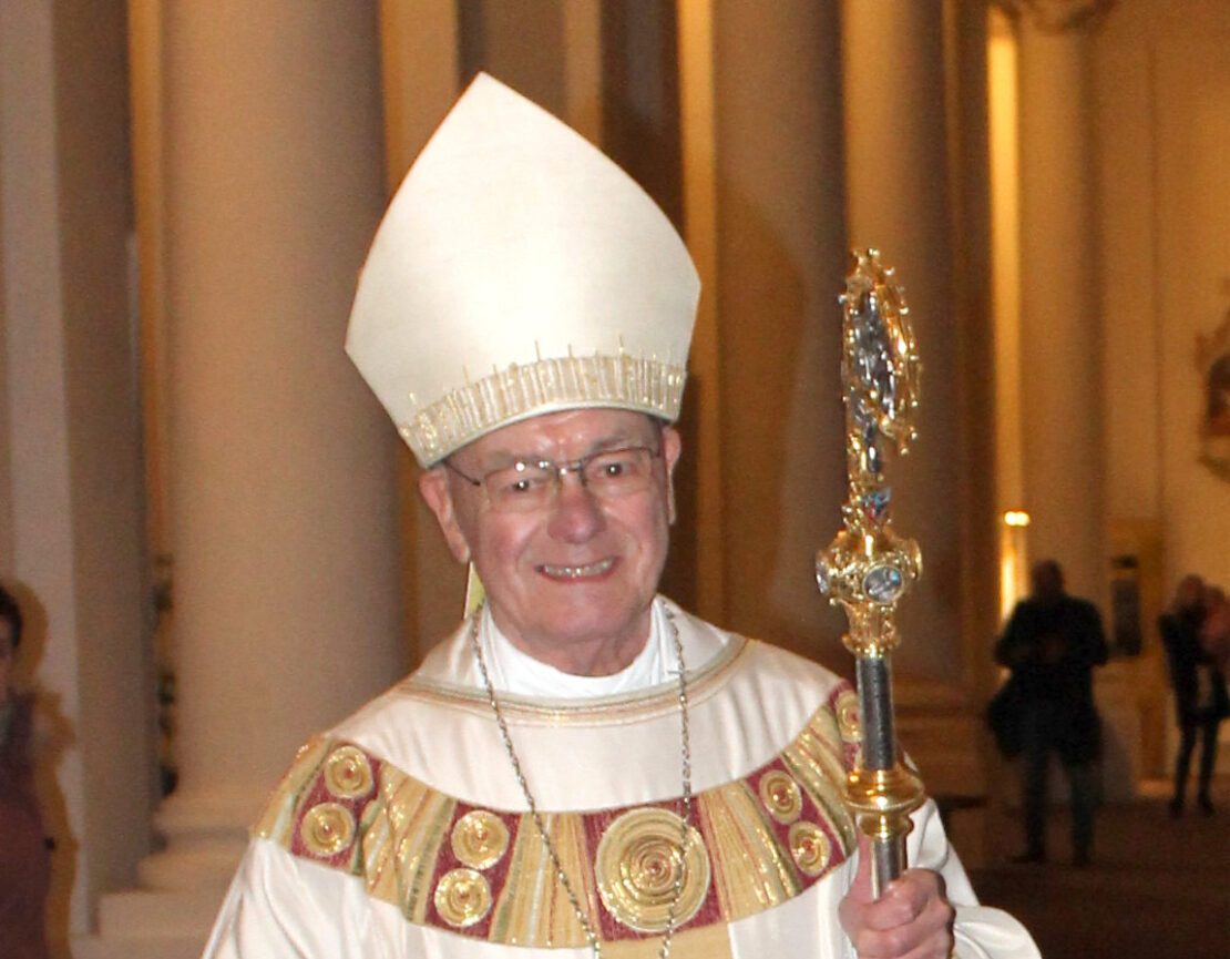 Bischof em. Algermissen an seinem 80. Geburtstag, den er im ­Februar feierte. (Foto: Hans-Joachim Stoehr)
