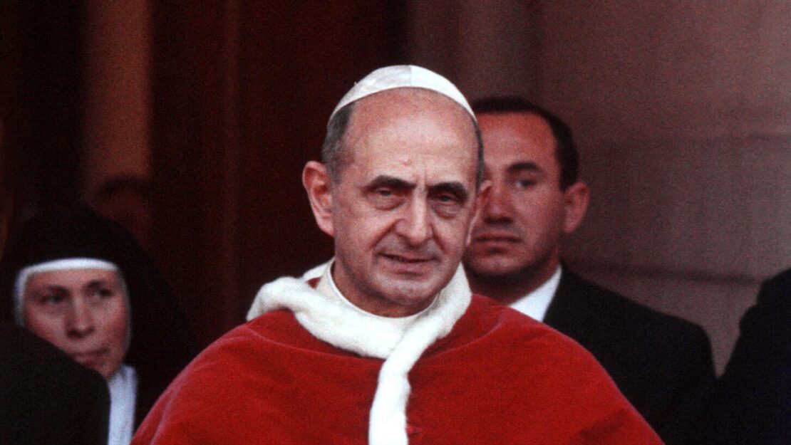 Papst Paul VI. am 6. Januar 1964 am See Genezareth in Israel. (Foto: KNA)
