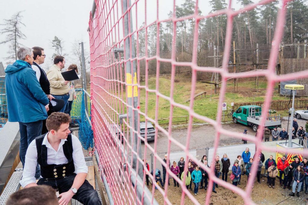 Diözesankurat Thorsten Hasse begrüßt die anwesenden Gäste.